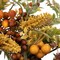 Real Touch Foliage and Berry Clusters Artificial Fall Harvest Wreath 24 Inch